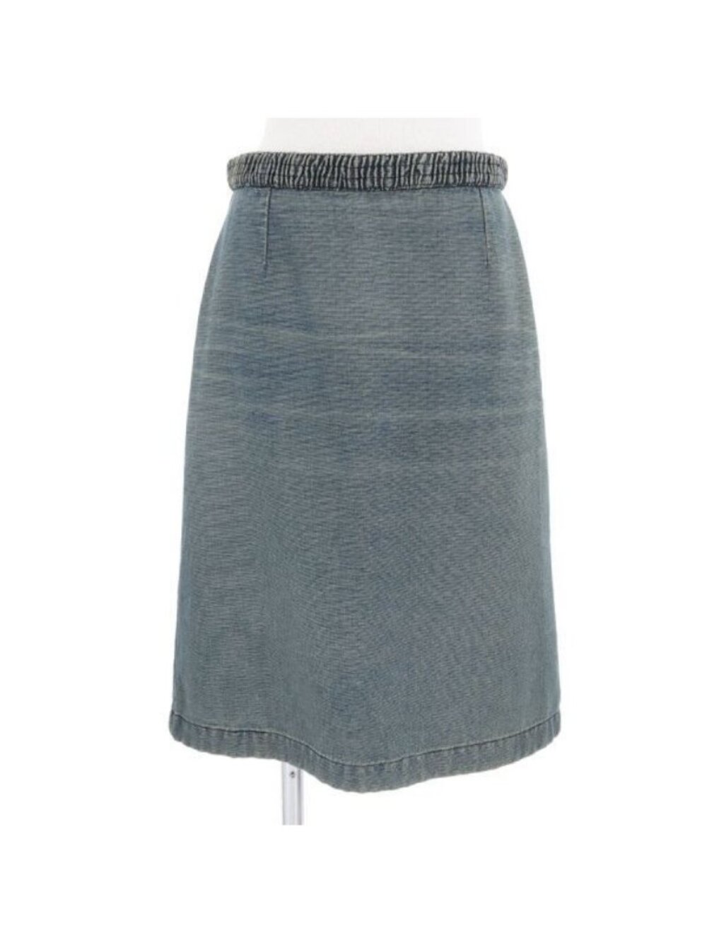 Chanel 01P Denim Skirt